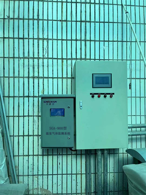 智能溫室氣體檢測(cè)儀現(xiàn)場(chǎng)圖