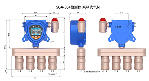 多合一苯類氣體探測器 多合一苯類氣體探測器