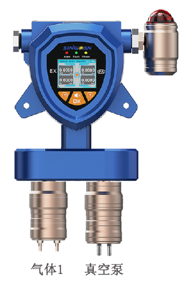 固定一體泵吸式甲基氰氣體傳感器探頭 固定一體泵吸式甲基氰氣體傳感器探頭
