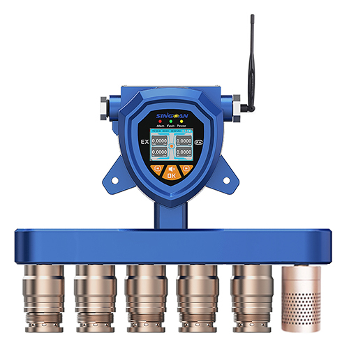 固定六合一泵吸式粉塵濃度檢測(cè)儀 固定六合一泵吸式粉塵濃度檢測(cè)儀