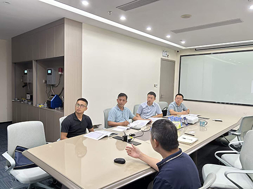 贛州市應急管理局徐明來訪深國安