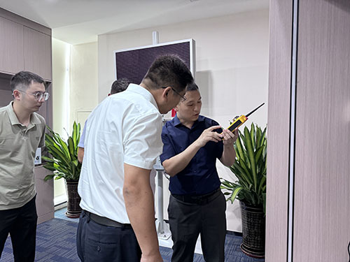 深國安氣體檢測(cè)儀演示講解