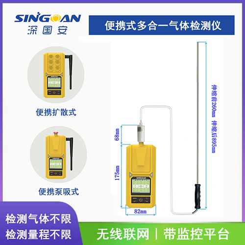 手持腰掛式多合一有毒氣味檢測儀 手持腰掛式多合一有毒氣味檢測儀
