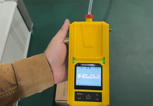 四合一氣體檢測(cè)儀調(diào)零教程
