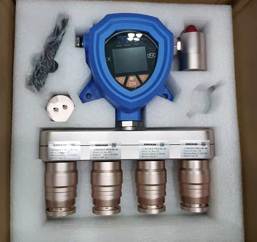 GPRS定位四合一氣體檢測儀